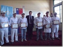 Capacitan a 11 internos del Centro Penitenciario de Temuco como ayudantes de cocina