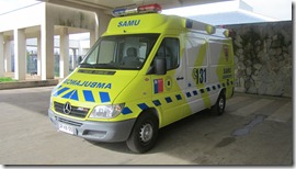 Ambulancia SAMU Avanzada 003