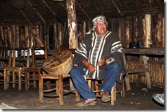 Mauricio Painefil, comunidad turística mapuche de Llaguepulli cerca de Puerto Dominguez