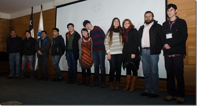 Algunos participantes de la Escuela de Invierno