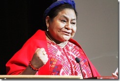 Rigoberta en la UFRO 2