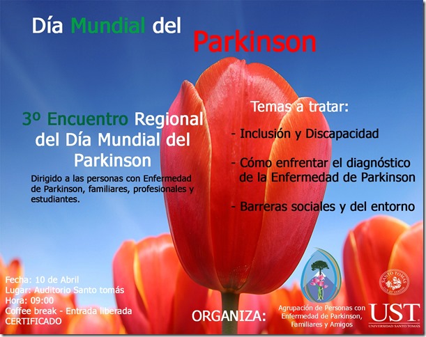 Afiche Día Mundial del Parkinson