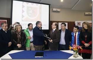 Ministro Undurraga histórico convenio en La Araucanía 22.05.2015