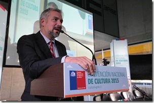 Ministro Ernesto Ottone - Convención nacional de cultura 2015