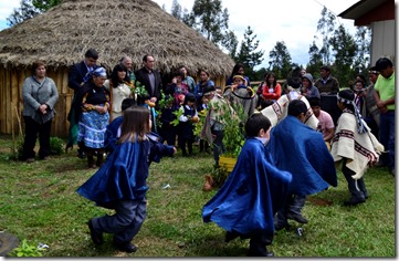 inauguración  ruca turística en Chomío (1)