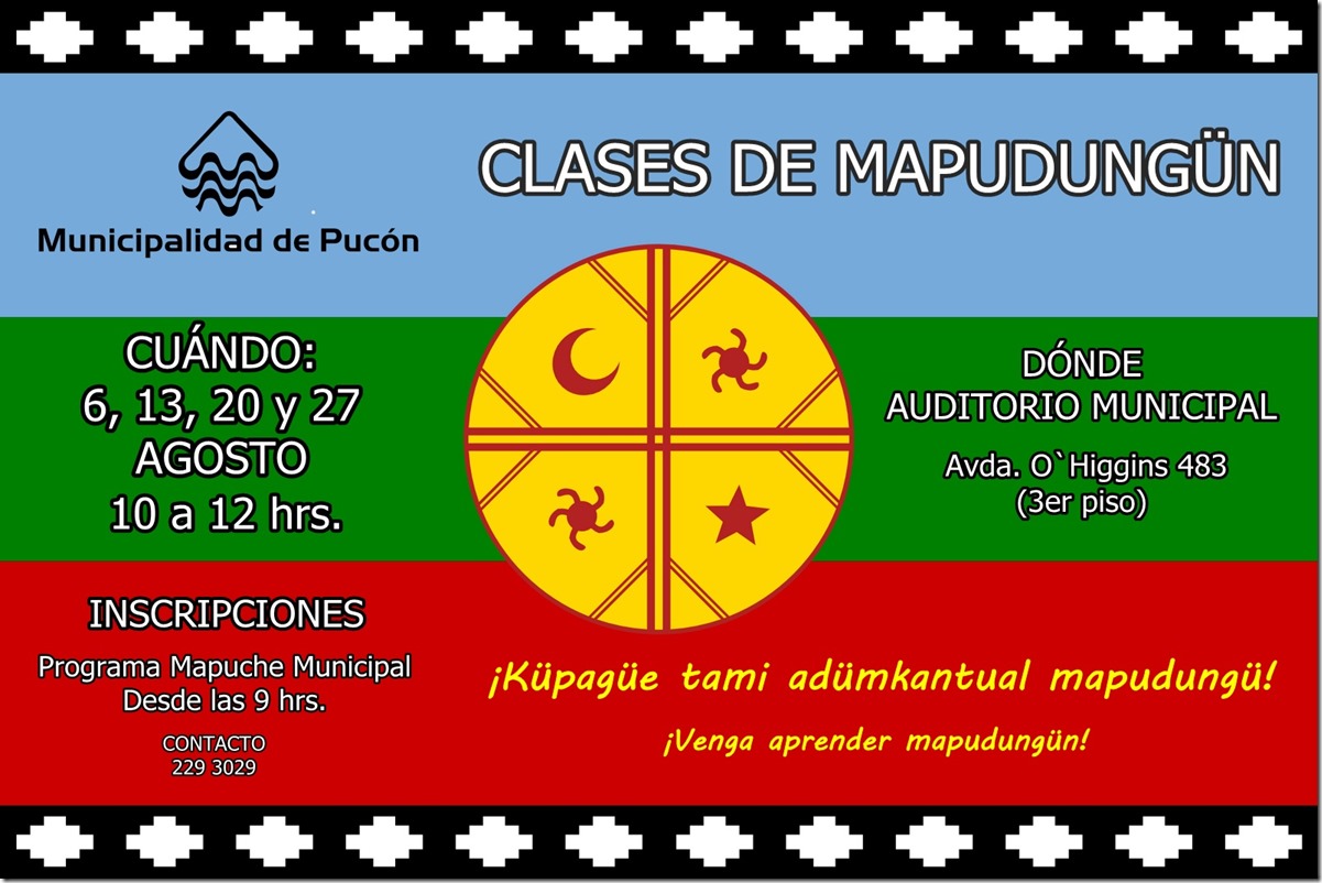 AFICHE clases mapudungun (1)