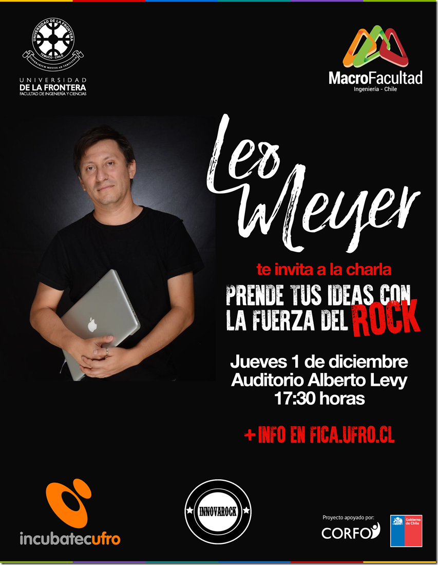 Afiche Charla Leo Meyer