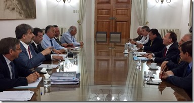 Reunión parlamentarios Araucanía