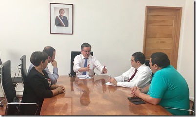 Foto alcalde Toltén Vialidad