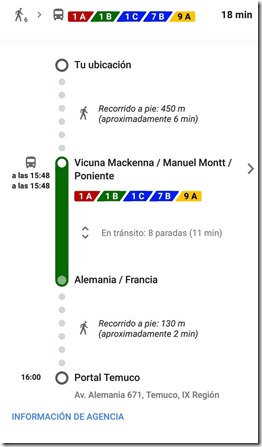 google transit