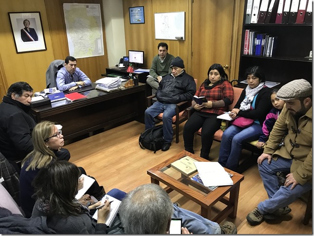 Reunion Director Regional con dirigentes Comunidades Mapuche Padre Las Casas (1)