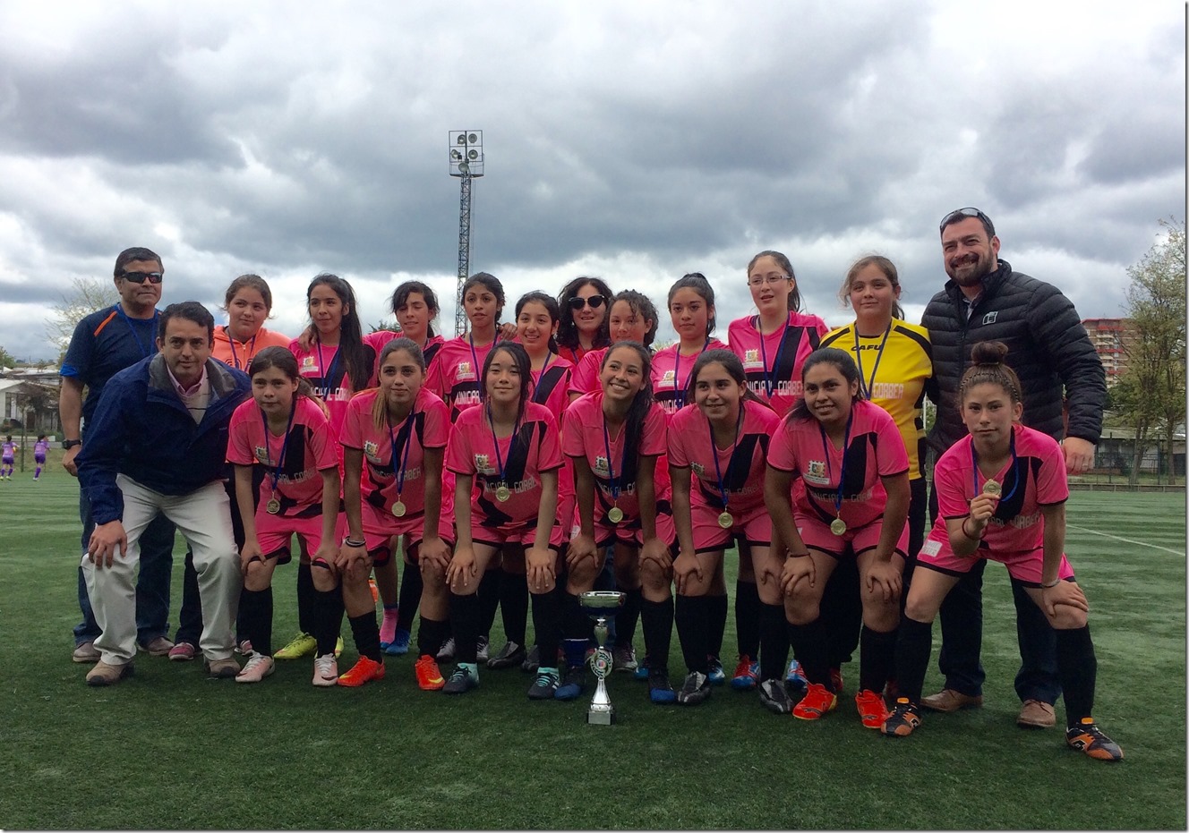 Equipo futbol femenino Gorbea