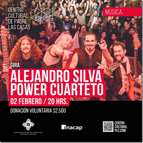 AFICHE - Alejandro Silva Power Cuarteto - FEBRERO