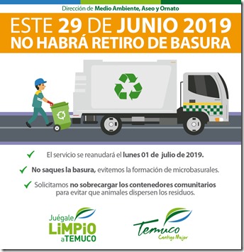 GRAFICA NO RETIRO DE BASURA 21 DE MAYO