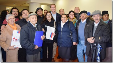 Un total de 61 familias  de Villarrica fueron beneficiadas  (1)