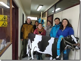 Durante su visita a Osorno
