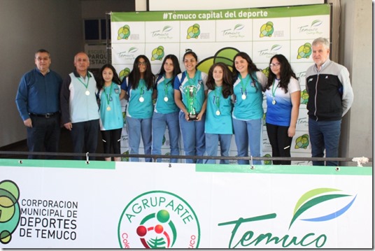 Premiacion Voleibol  Agruparte 2019 - Santa Cruz