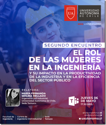 charla  1 ciclo de mujeres en la ingenieria