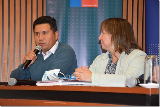 Dirtector CONADI y Ministra MDSF