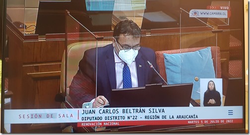 diputado Juan Carlos Beltrán