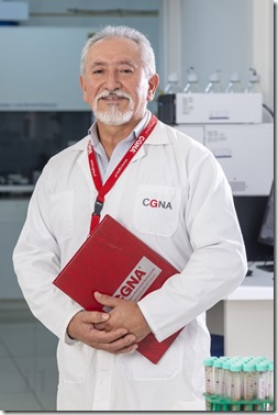 Haroldo Salvo-Garrido, director del Centro de Genómica Nutricional Agroacuícola (CGNA)