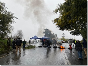 Protesta Filoco Reparación Camino Pitrufquén1