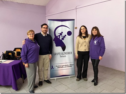 Foto Investigadores UM y Alzheimer Temuco