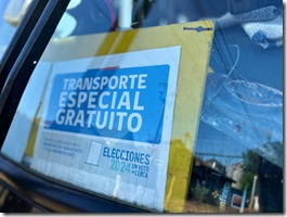 Transporte Especial Elecciones