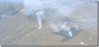 Incendio en El Desierto lote a y b2 - Comuna de Tirúa - CMPC