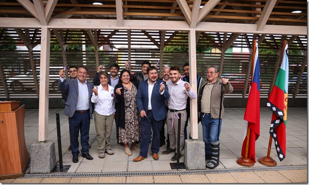 Inauguran Pérgola para emprendedoras mapuche en Galvarino