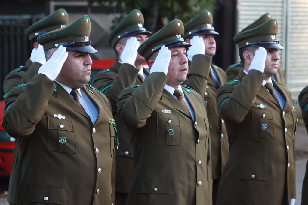 Carabineros de Collipulli celebran 98º aniversario