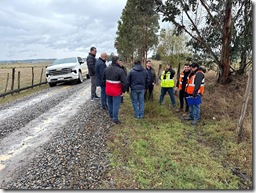 MOP avanza en un 70% con obras de conservación en camino a comunidades mapuche