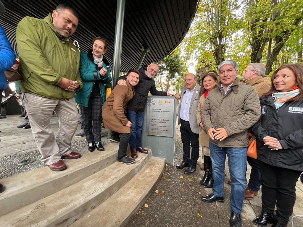Plaza Arturo Prat de Perquenco renace tras más de 100 años
