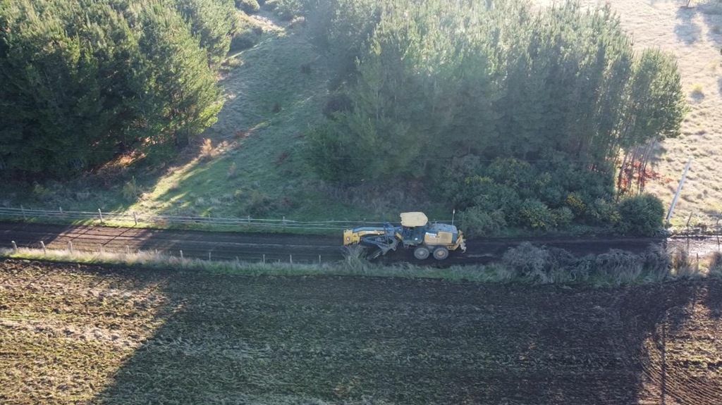 Gestión Municipal perfila más de 100 km de caminos rurales en Cholchol