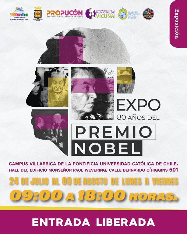 Exposición sobre Gabriela Mistral en Villarrica