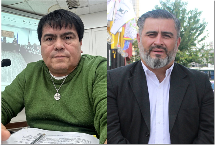 concejal santana y ex core sandoval 