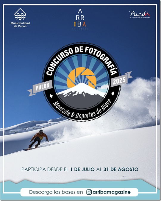 Pucón impulsa turismo de montaña con fotografía y respeto por la naturaleza