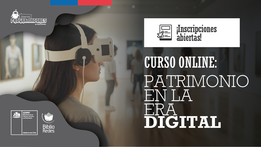 Tecnología y patrimonio: Curso gratuito invita a explorar cómo las nuevas herramientas transforman nuestra memoria cultural