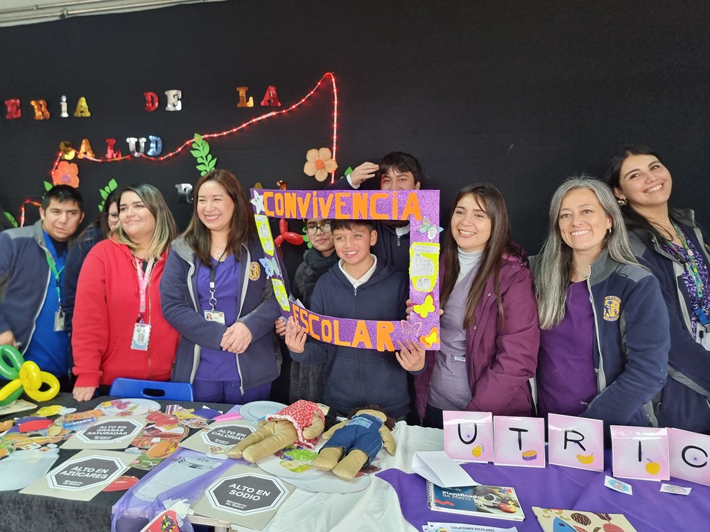Salud Rural de Lautaro presentó entretenida Feria Educativa en la Escuela Ñereco