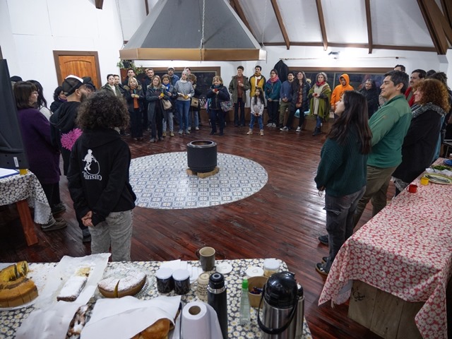 Espacio Txawün inaugura fogón comunitario en Padre Las Casas