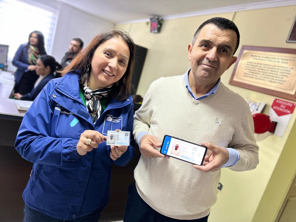 Licencia Digital llega a La Araucanía: Angol emite el primer documento regional