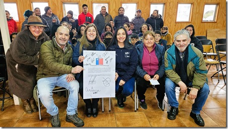 Entrega de terreno a Municipalidad de Vilcún para proyectos comunitarios en San Patricio