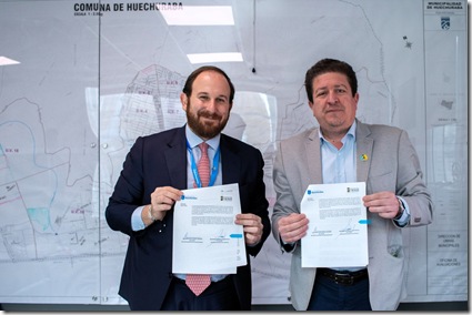 Alcaldes de Lumaco y Huechuraba firman convenio de colaboración comunal