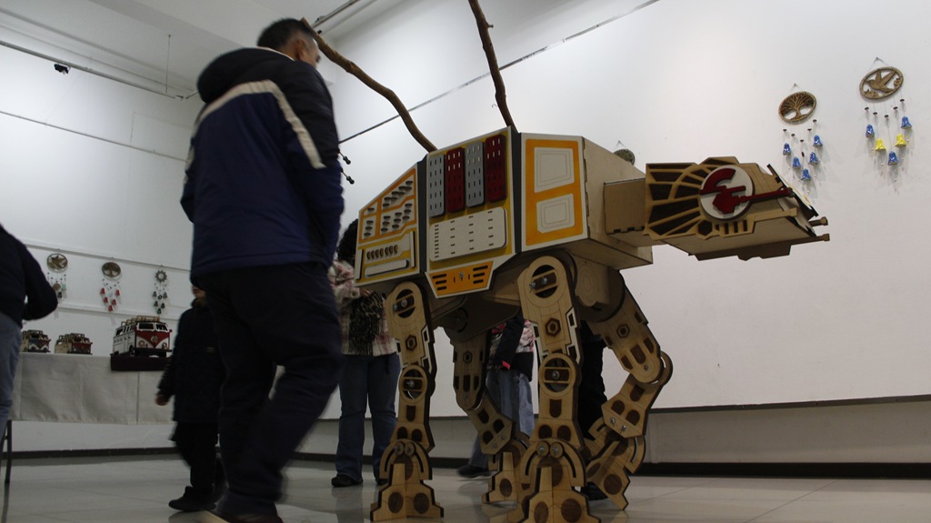 Exposición 'Universo de Madera' en Centro Cultural Padre Las Casas