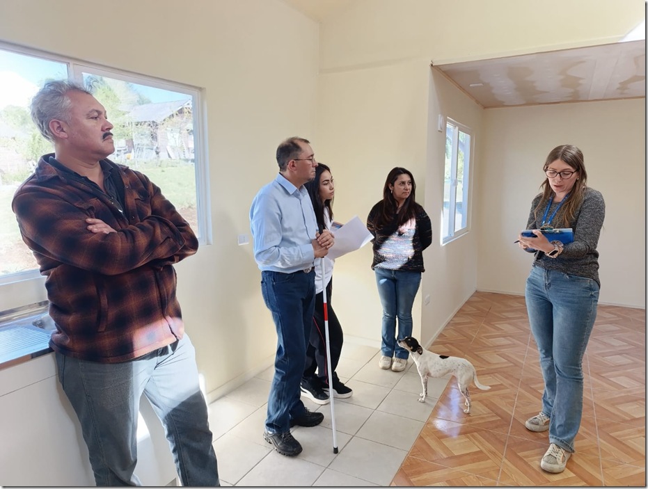 Vecino de Loncotraro Alto recibe vivienda con subsidio rural
