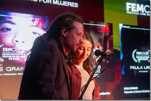 Jeremy Hatcher y Francisca Celume directores del Festival