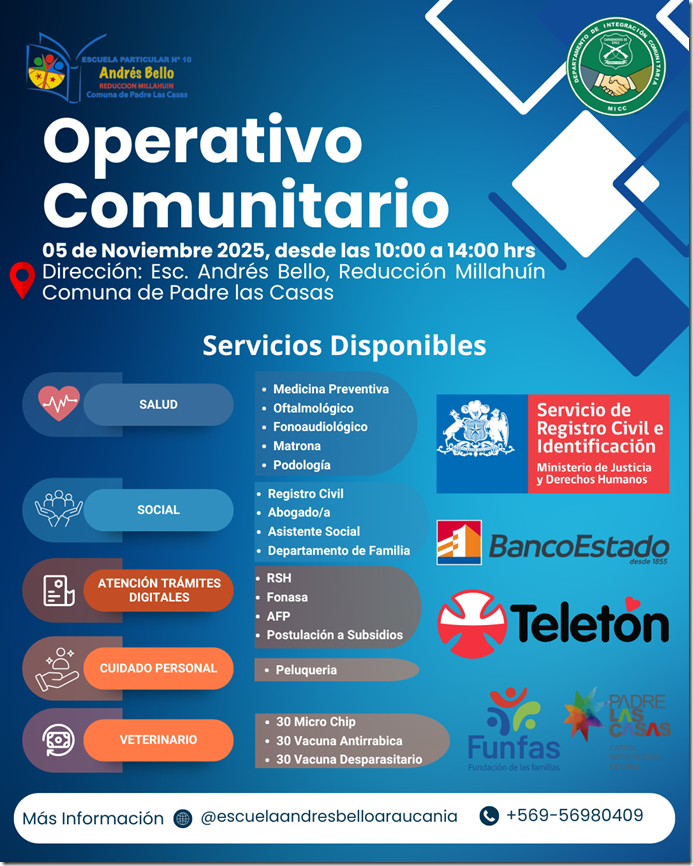 OPERATIVO COMUNITARIO 2025 - 1