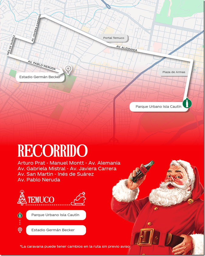 Rutas Caravana 2025_Temuco