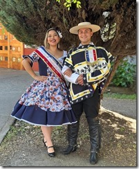 Pareja de Toltén Camila Galindo y Matias Arias.