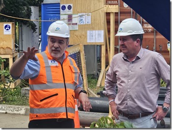 visita alcalde y gerente